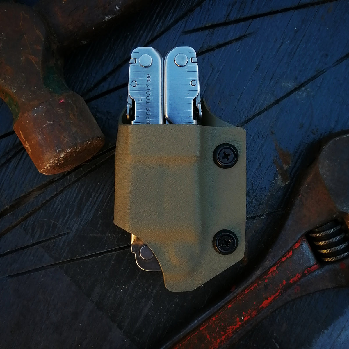thumbnail image 2 of USA Made Kydex Sheath For The Leatherman Supertool 300 2 of 11