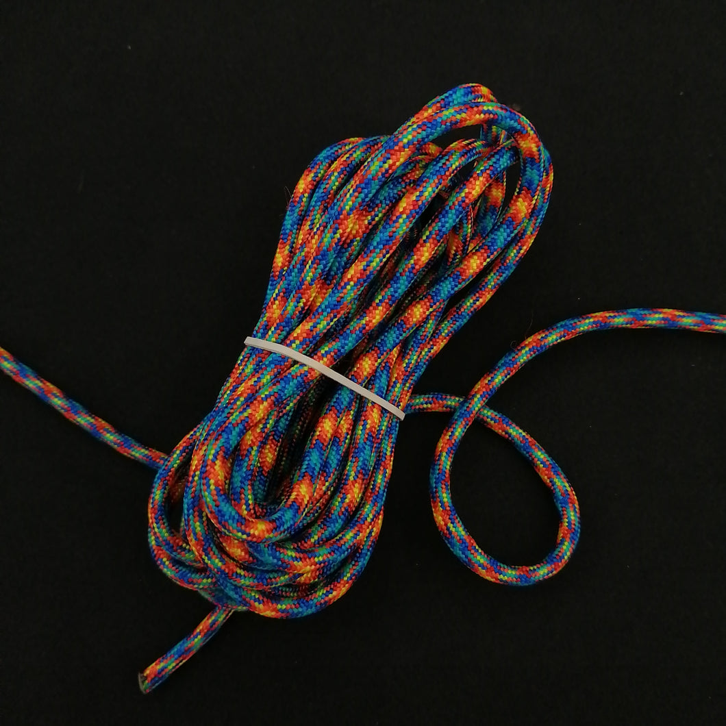 ATWOOD Rope, 7 strand core 550 paracord (3 meters, fire & ice)
